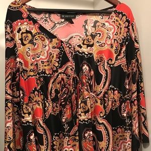 INC paisley dress